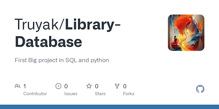 Cover image for Truyak/Library-Database