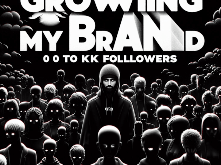 Cover image for Growing My Brand from 0 to 10k Followers