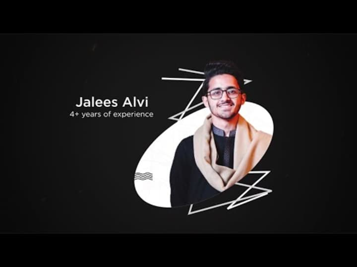 Cover image for Showreel - Jalees Alvi