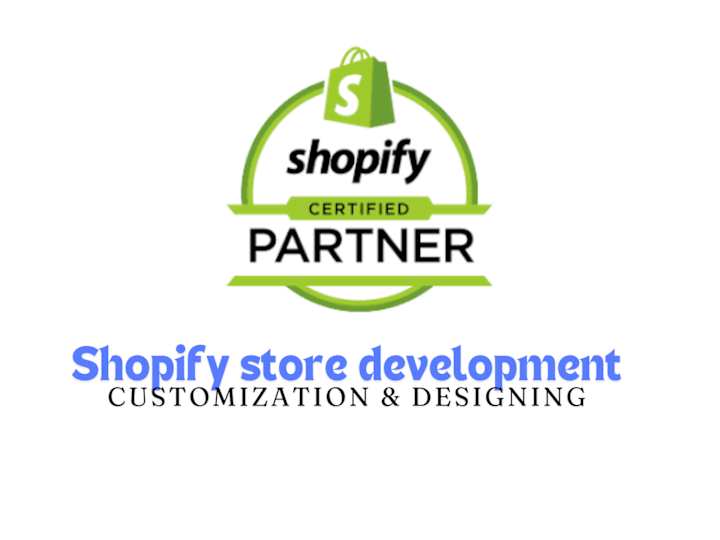 Cover image for Shopify theme customization, designing & custom development