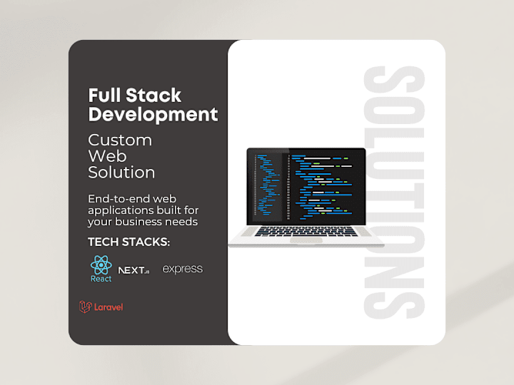 Cover image for Full Stack Web Development