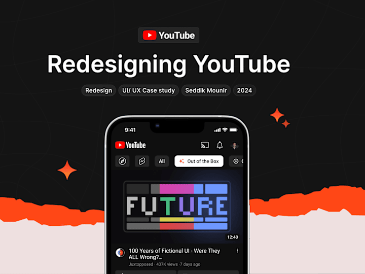 Cover image for Redesigning YouTube: Enhancing User Experience and Content Disco