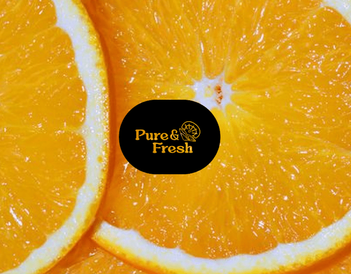 Cover image for Pure & Fresh - Brand Identity on Behance