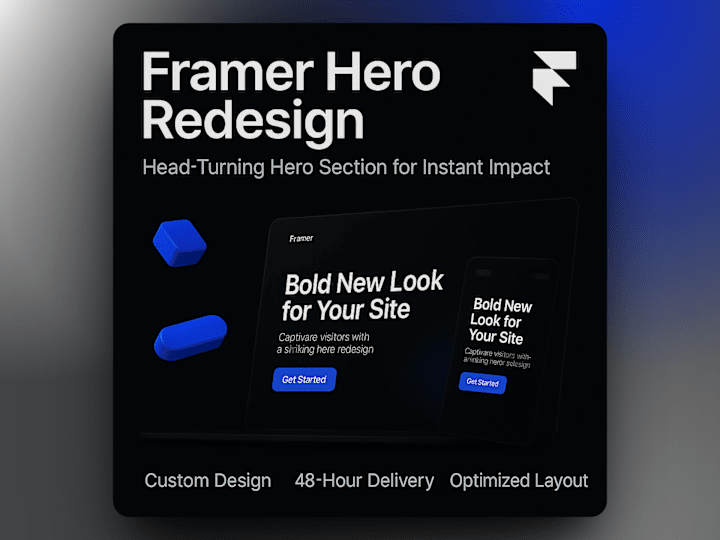 Cover image for Framer Hero Re-design