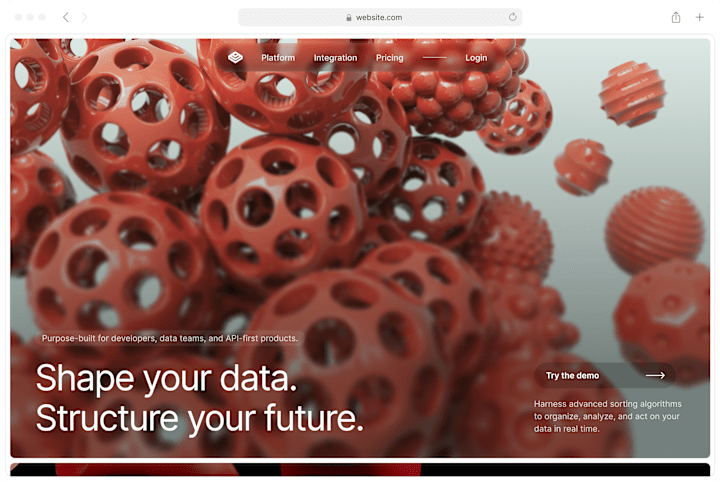 Cover image for Landing page for B2B startup
