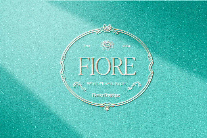 Cover image for FIORE - Brand Identity Design  - Luxury Flower Boutique  