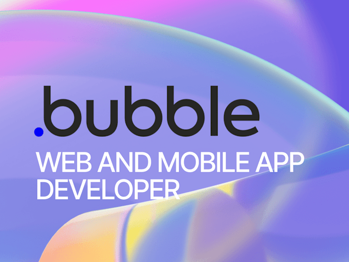 Cover image for Bubble io and Adalo no-code Web and App developer 