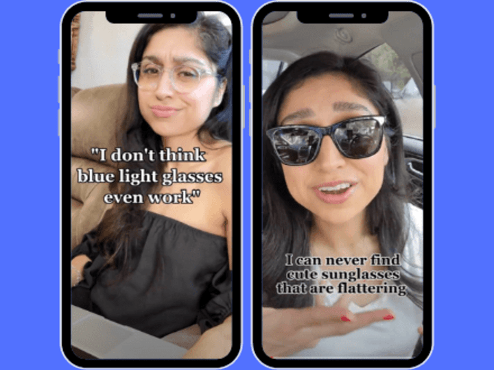 Cover image for LUXURY BLUE LIGHT GLASSES + SUNGLASSES ADS