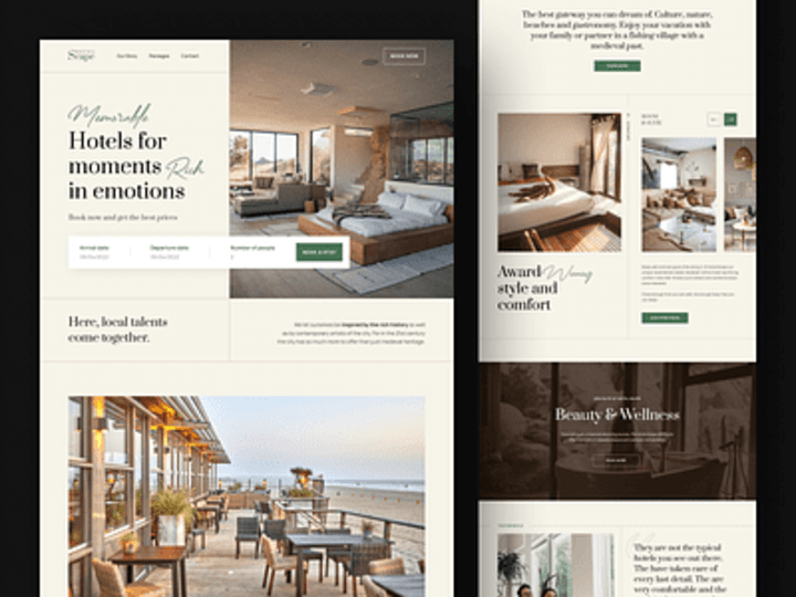 Cover image for I will design a hotel booking website with a booking system