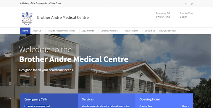 Cover image for Brother Andre Medical Centre