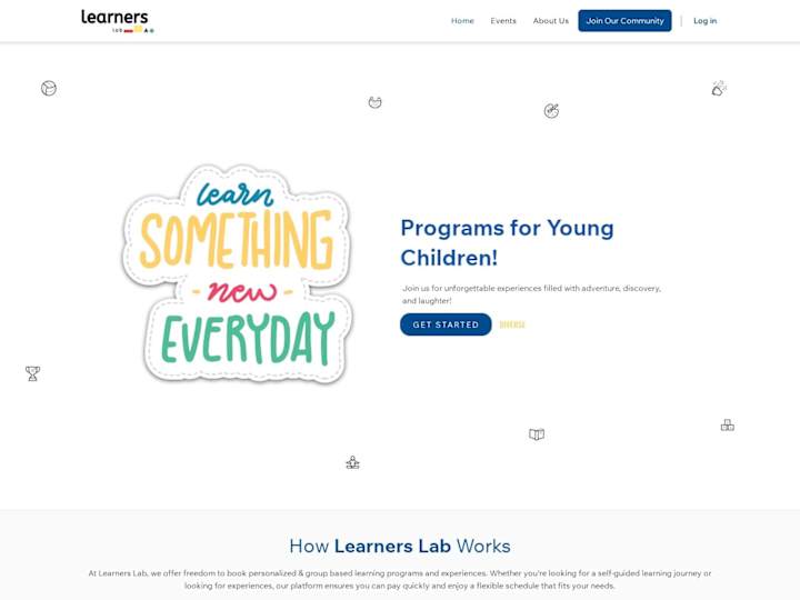 Cover image for The Learners Lab | Programs for Young Children!