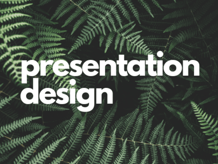 Cover image for Presentation Design