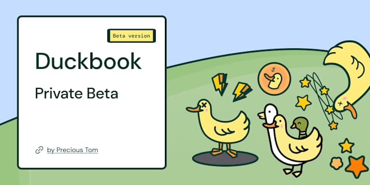 Cover image for Designing DuckBook –– An Account SaaS Solution