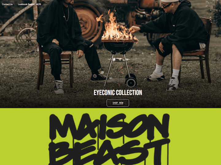 Cover image for Maison Beast Website Re-design With Replo & Shopify