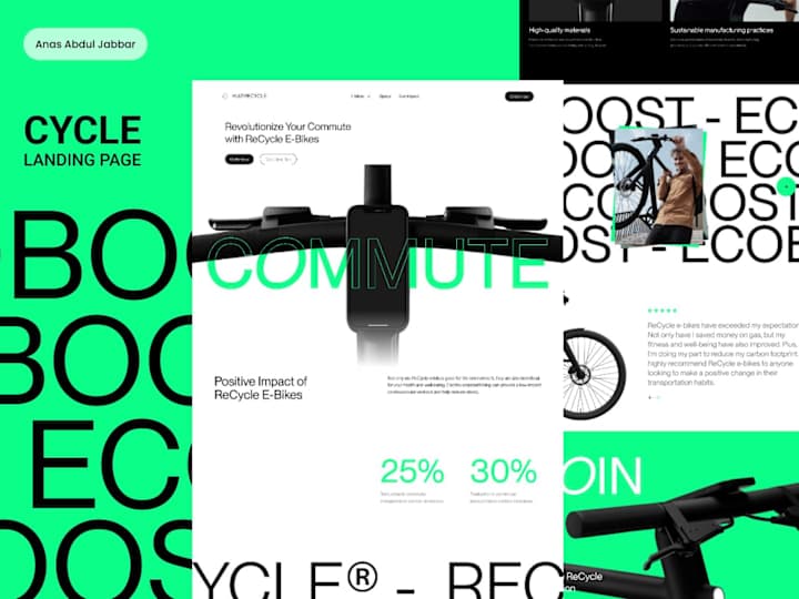 Cover image for Cycle Company landing Pag