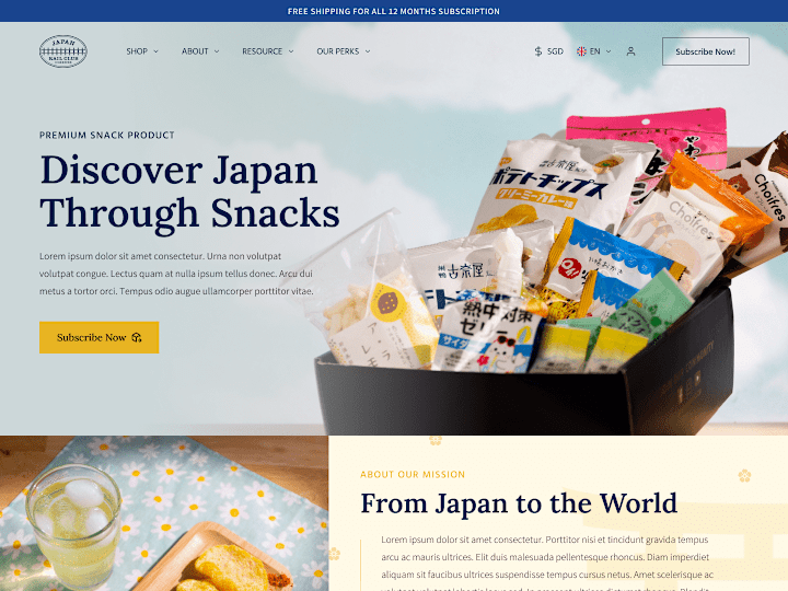 Cover image for Japan Rail Club Web Visual Design