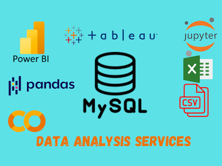 Cover image for Data Analysis project development service