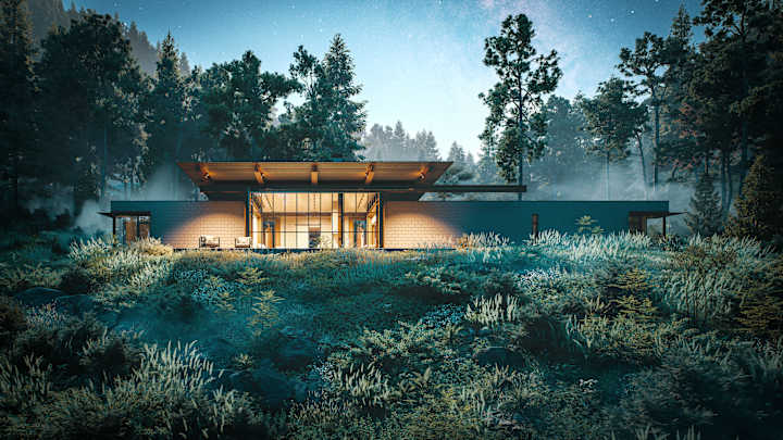 Cover image for Sawmil - Architectural Visualization