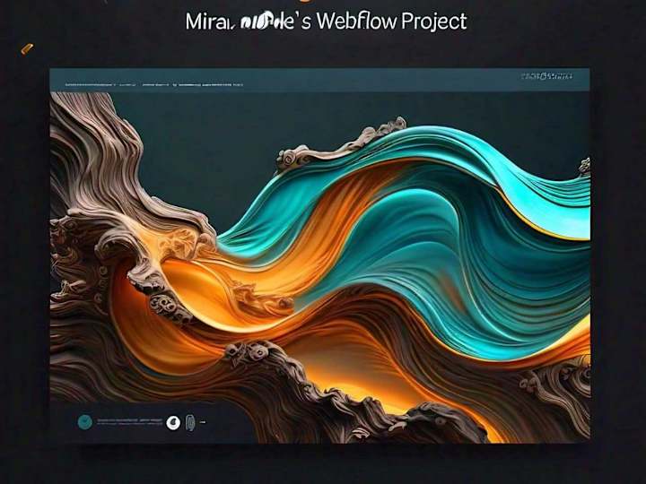 Cover image for Flowing Perfection: Miracle's Webflow Project