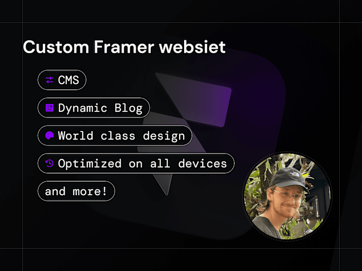 Cover image for Custom Framer Website