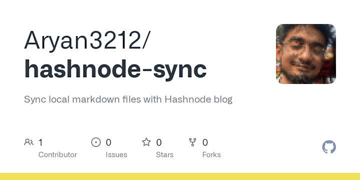 Cover image for Aryan3212/hashnode-sync