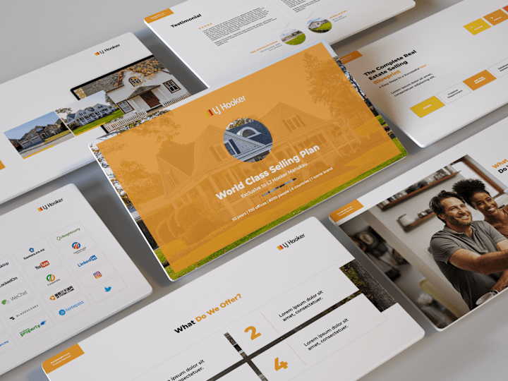 Cover image for REAL ESTATE PITCH DECK