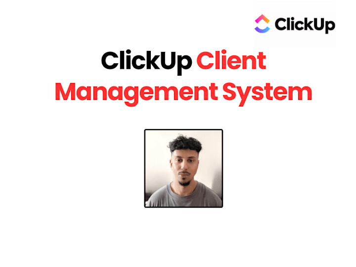 Cover image for ClickUp Client Management System