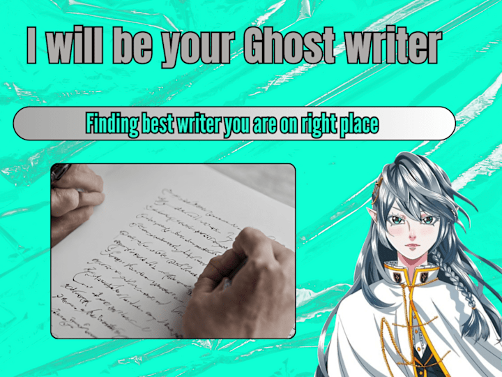 Cover image for I will be your Ghostwriter