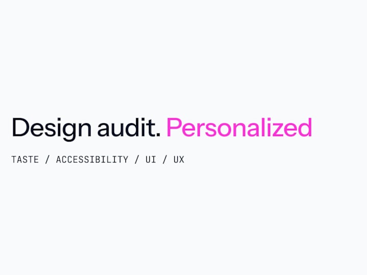 Cover image for Design audit of your mobile app, website or web app