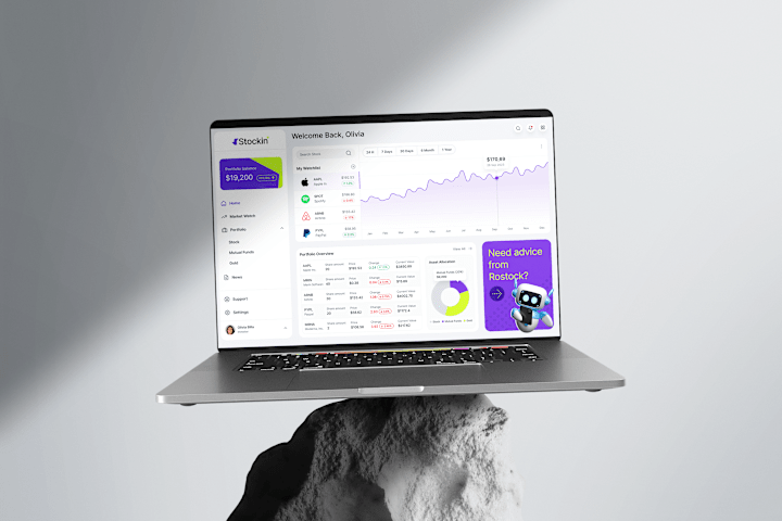 Cover image for Financial SaaS Dashboard