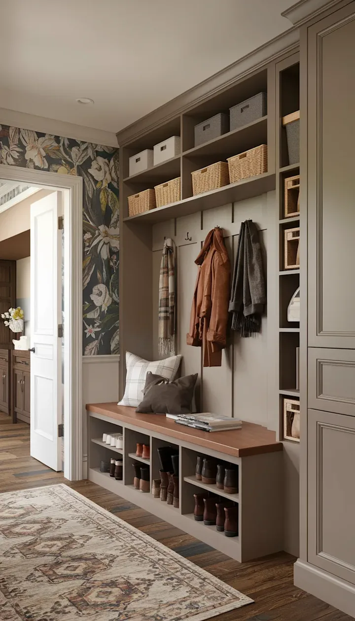 Cover image for SEO Blog Post: Top 5 Coolest Mudroom Ideas (interior design)