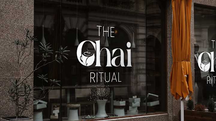 Cover image for The Chai Ritual: A Logo Designed to Be Lived