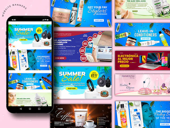 Cover image for Website Banner Design