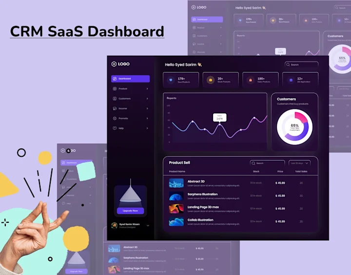 Cover image for Dashboard UI Design