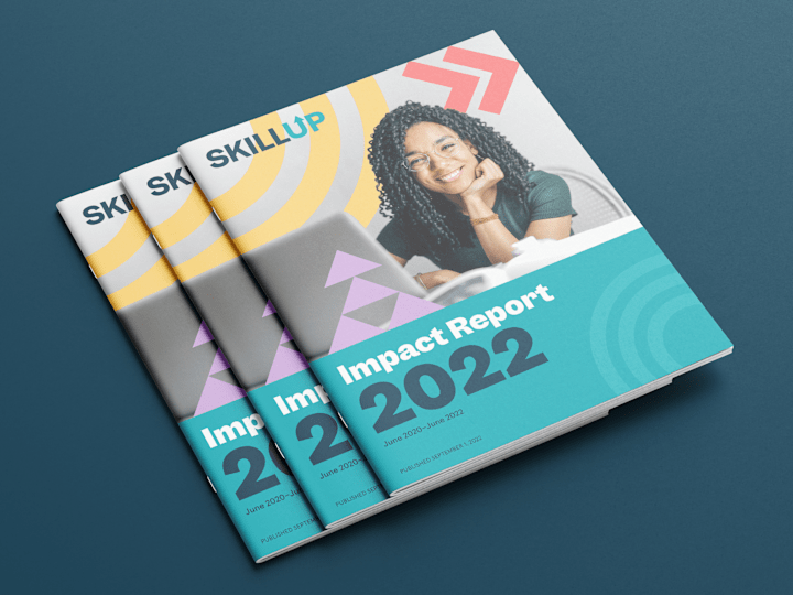 Cover image for SkillUp Coalition: Impact Report Layout + Design