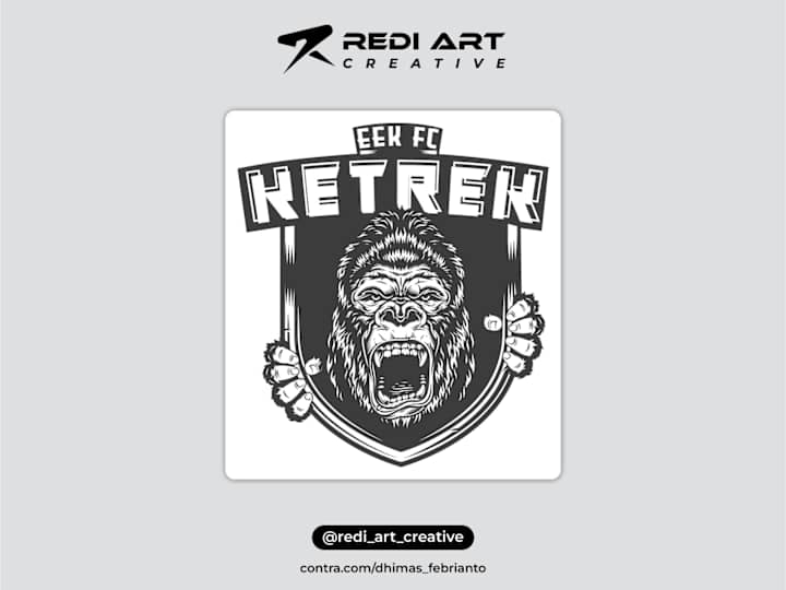 Cover image for Design Logo EEK Fc Ketrek