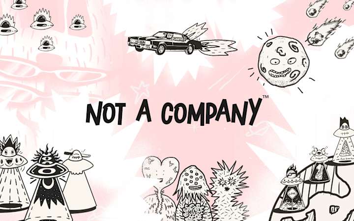 Cover image for Not A Company NFT (USD $2.2M total traded value)