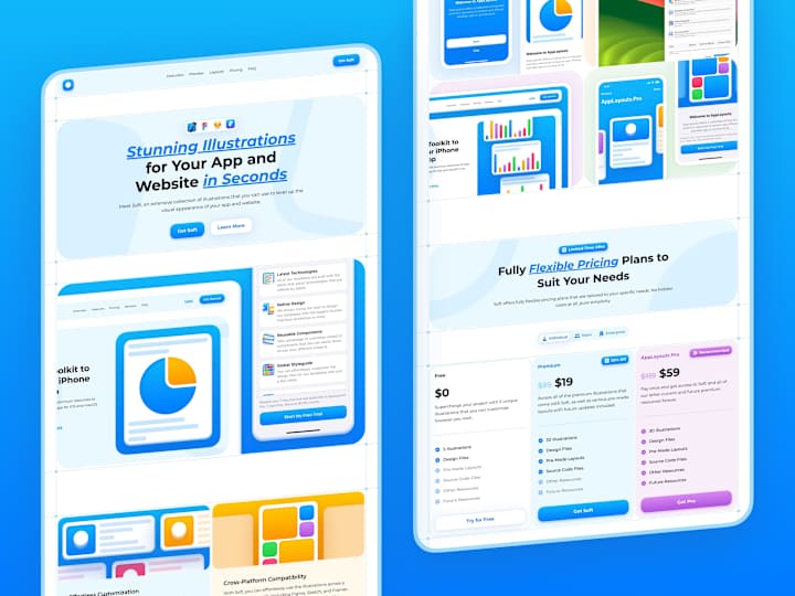 Cover image for Soft - Landing Page in Framer