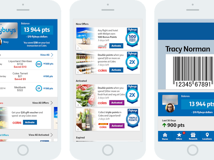 Cover image for UX/UI: Rewards & Points App