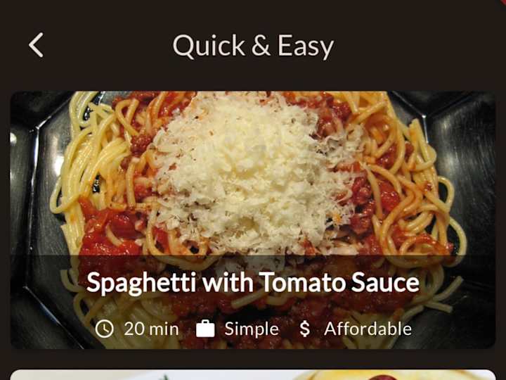 Cover image for The Menu app