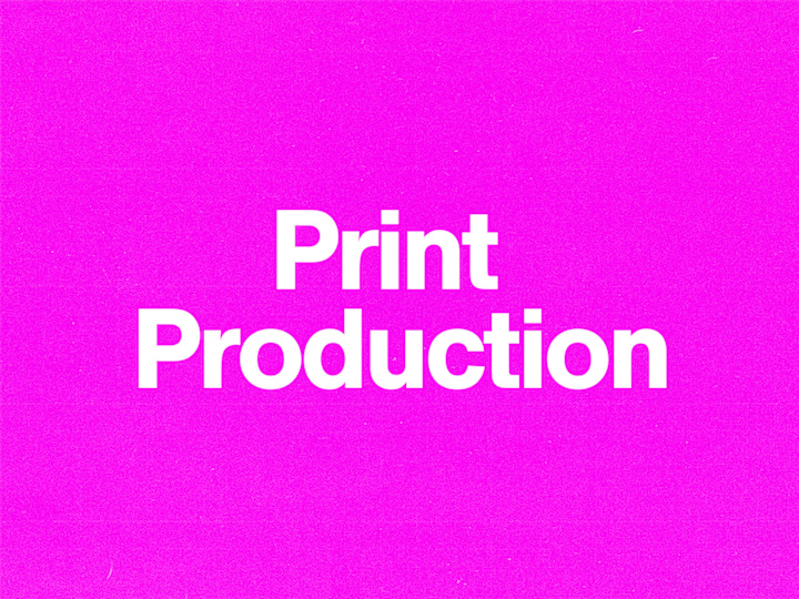 Cover image for Print Design Production