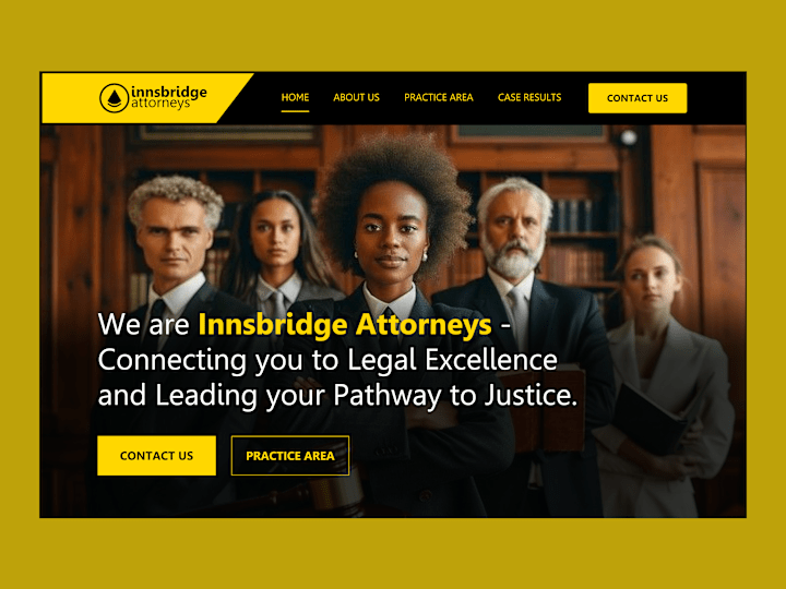 Cover image for Innsbridge Attorneys Website Design (Multi Pages)