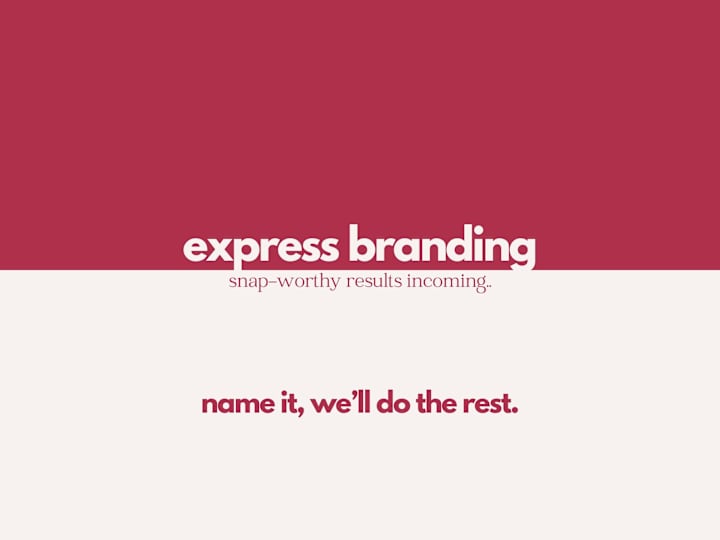 Cover image for Quick Start: Express Branding to Get You Up and Running Fast ⚡