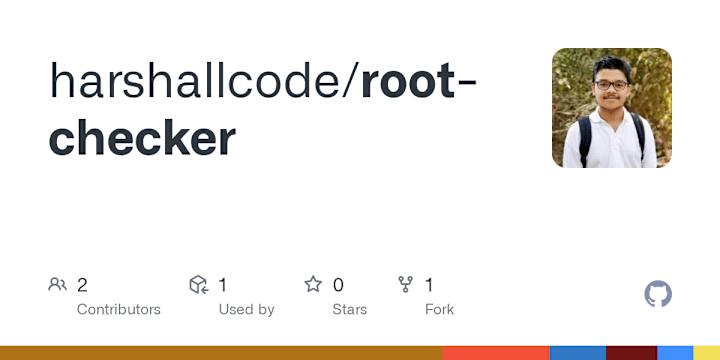 Cover image for root-checker