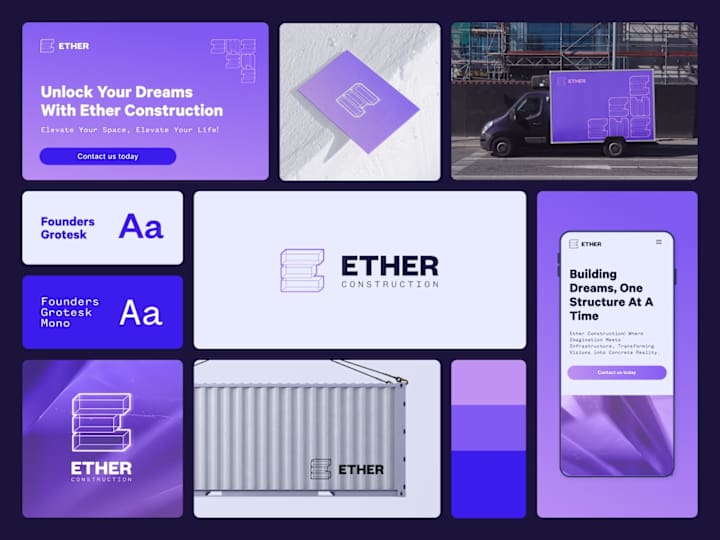 Cover image for Ether (Brand Identity Design)