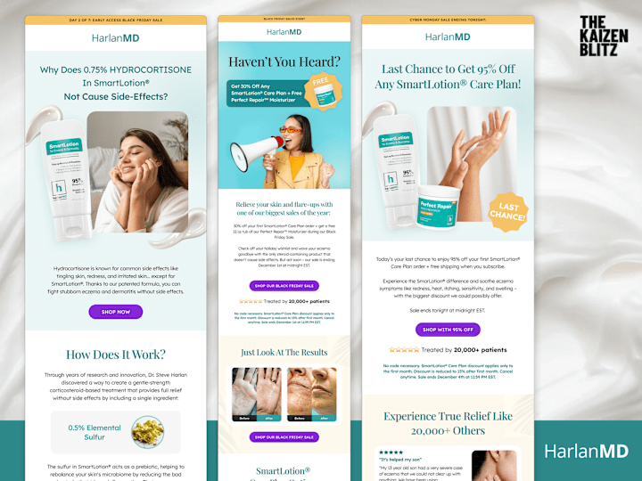 Cover image for Harlan M.D. – Email Campaigns