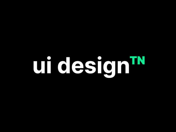 Cover image for UI Design