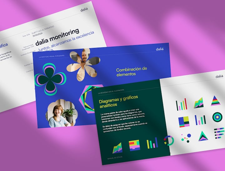 Cover image for Brand Identity for Dalia monitoring