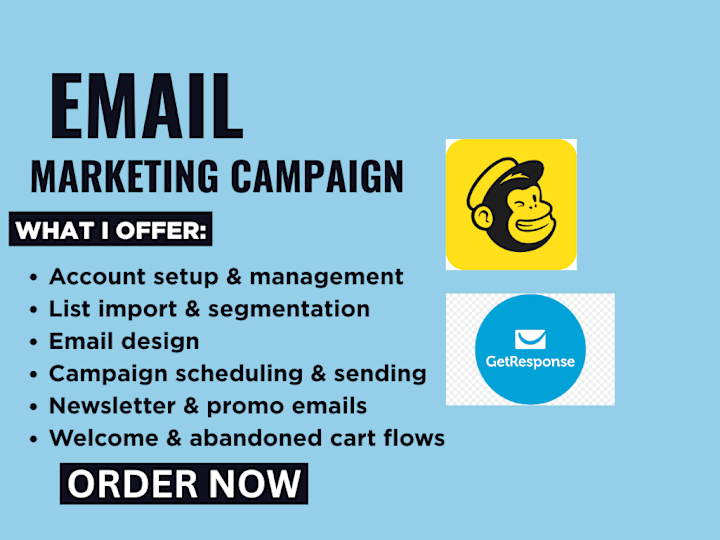 Cover image for I will setup and manage high converting email marketing campaign