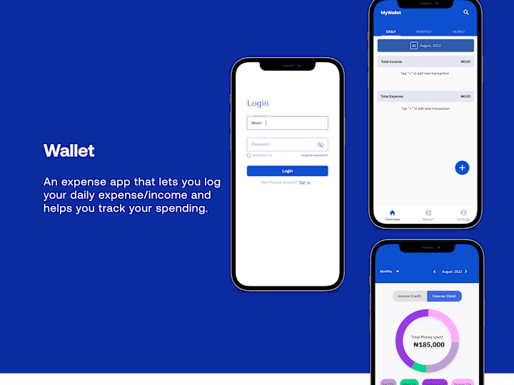 Cover image for Wallet - Expense and Savings App